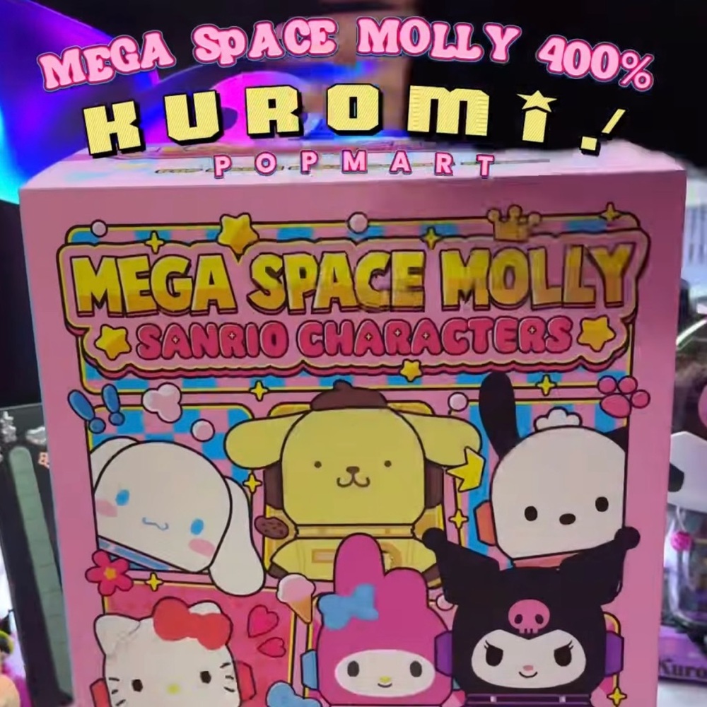 MEGA SPACE MOLLY 400% KUROMI HELLO KITTY & FRIENDS SERIES - Picture 7 of 10